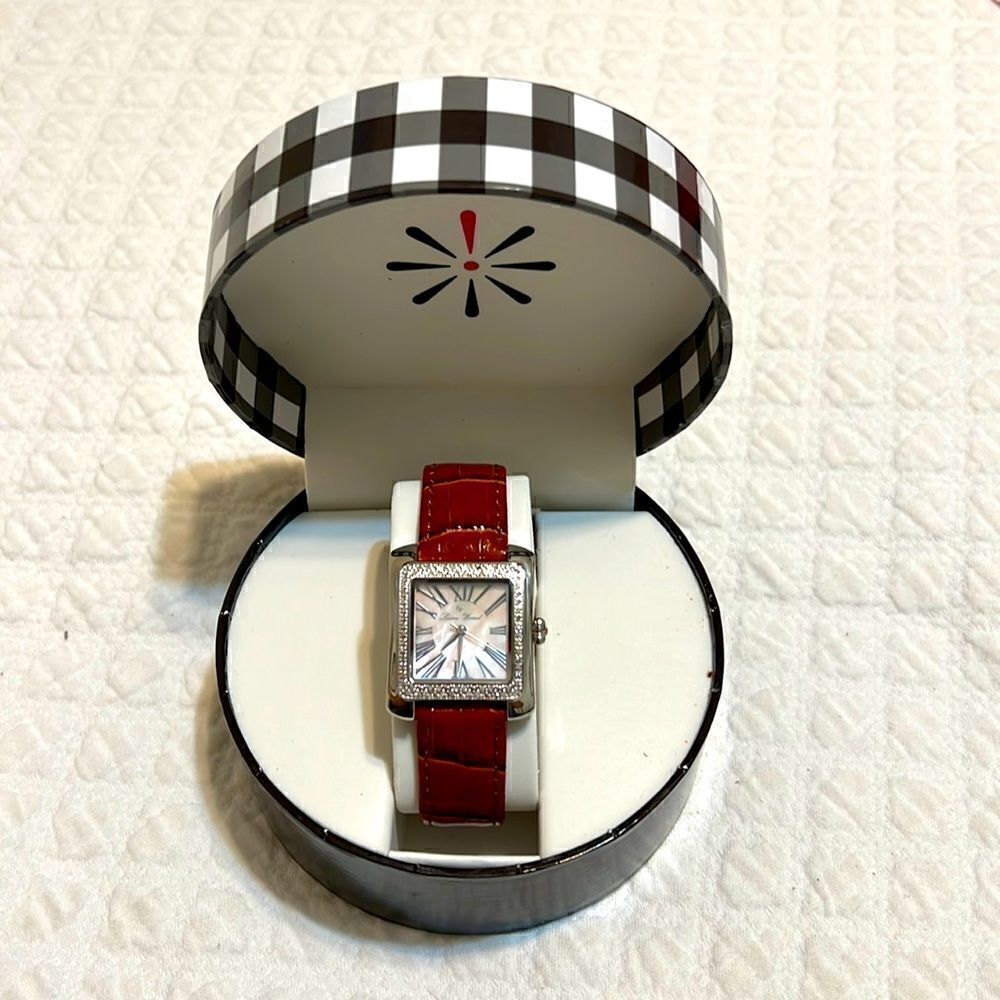 Isaac Mizrahi - Lucien, Piccard Mother of Pearl Ladies Watch